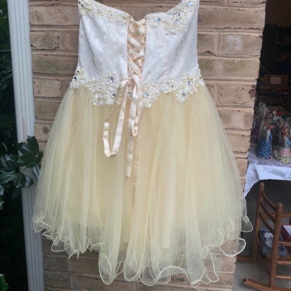 Corset Prom Dress - Picture 2 of 3